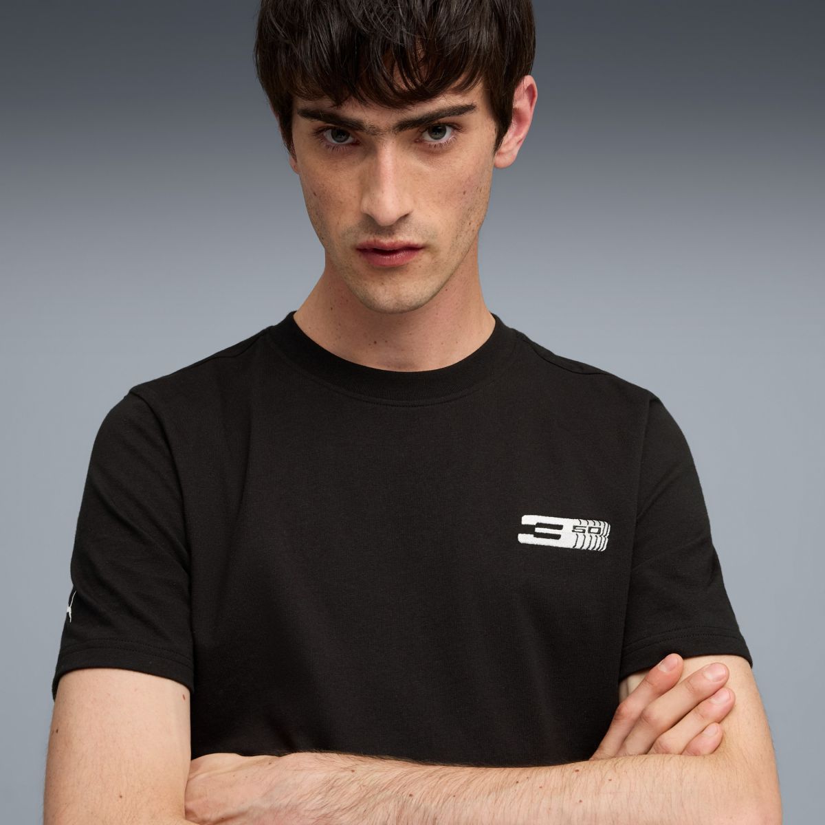 經典象徵黑色T恤 